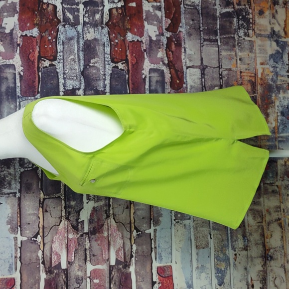 Vintage Lew Magram Collection Silk Crepe de Chine Tank - Picture 5 of 6